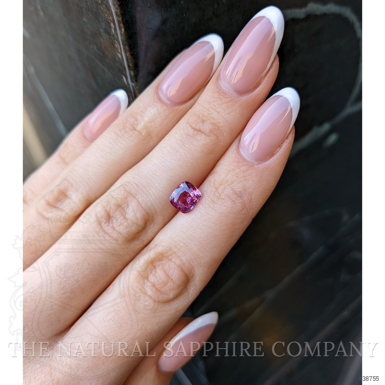 2.04 Ct. Pink Sapphire from Ceylon (Sri Lanka)