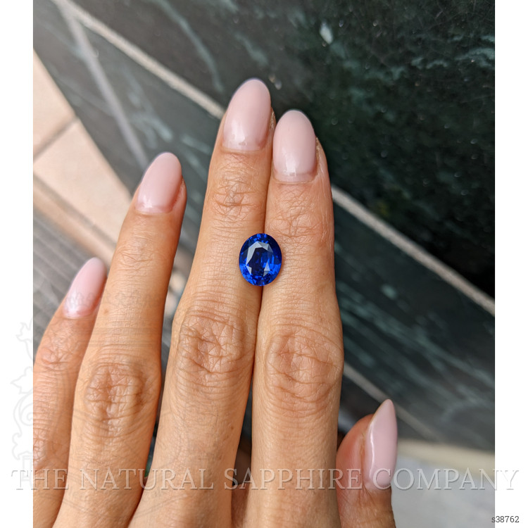4.10 Ct. Blue Sapphire from Ceylon (Sri Lanka)
