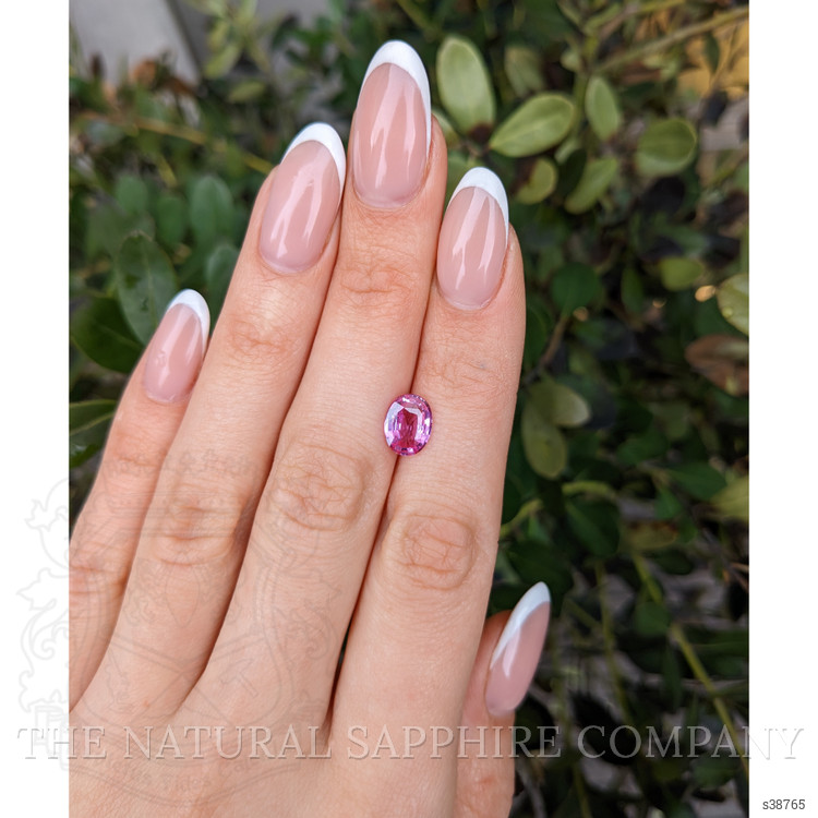 2.04 Ct. Pink Sapphire from Ceylon (Sri Lanka)