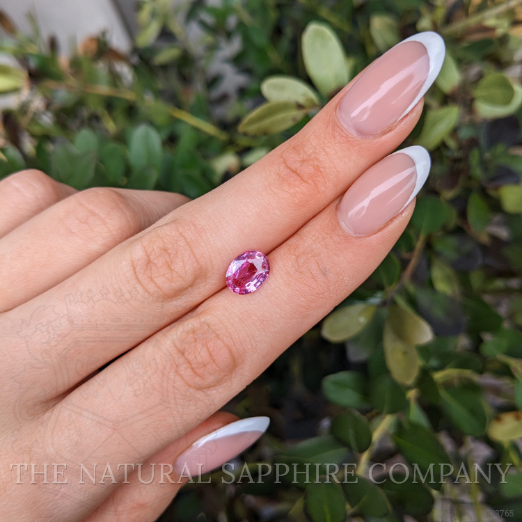 2.04 Ct. Pink Sapphire from Ceylon (Sri Lanka)