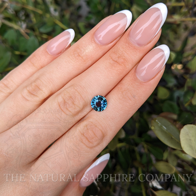 2.11 Ct. Bluish Green Sapphire from Madagascar
