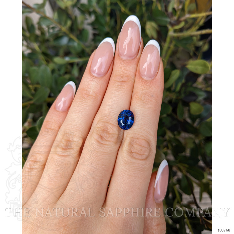 5.09 Ct. Blue Sapphire from Ceylon (Sri Lanka)