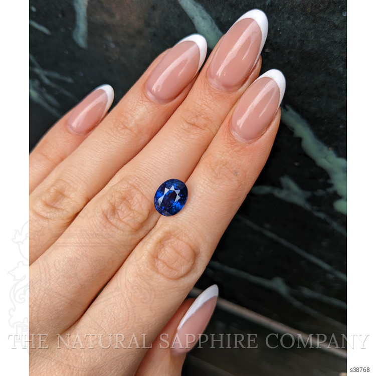 5.09 Ct. Blue Sapphire from Ceylon (Sri Lanka)