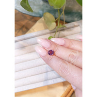 2.16 Ct. Pinkish Purple Sapphire from Madagascar Life Style