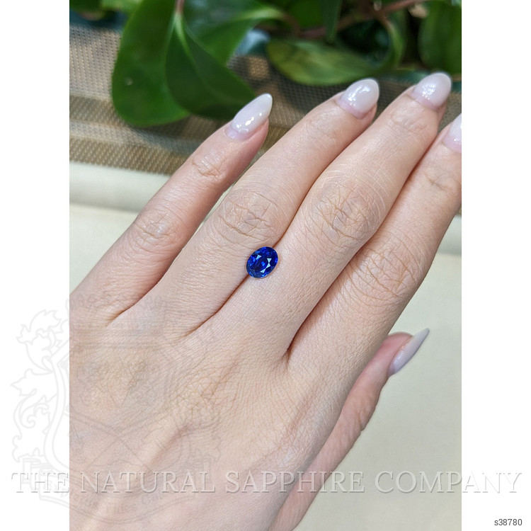 1.40 Ct. Blue Sapphire from Ceylon (Sri Lanka)