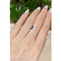 0.53 Ct. Greyish Blue Sapphire from Montana Life Style