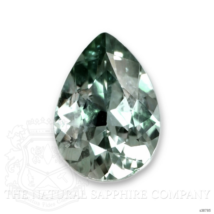 0.52 Ct. Green Sapphire from Montana
