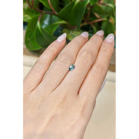 0.52 Ct. Green Sapphire from Montana Life Style