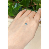 0.52 Ct. Green Sapphire from Montana Life Style