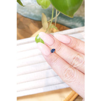 0.52 Ct. Blue Sapphire from Montana Life Style