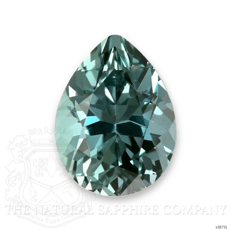 0.50 Ct. Bluish Green Sapphire from Montana