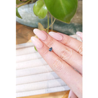 0.50 Ct. Greyish Blue Sapphire from Montana Life Style