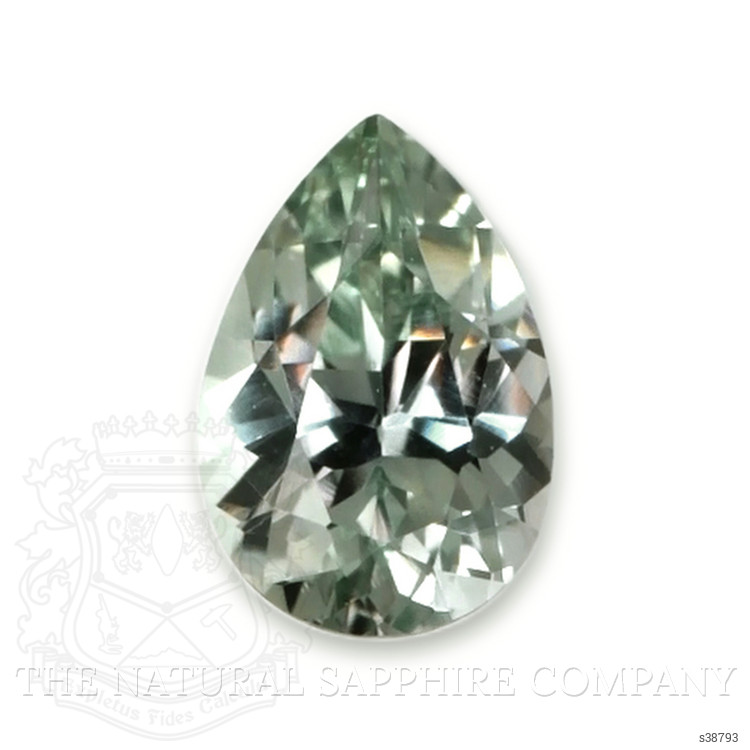 0.51 Ct. Green Sapphire from Montana