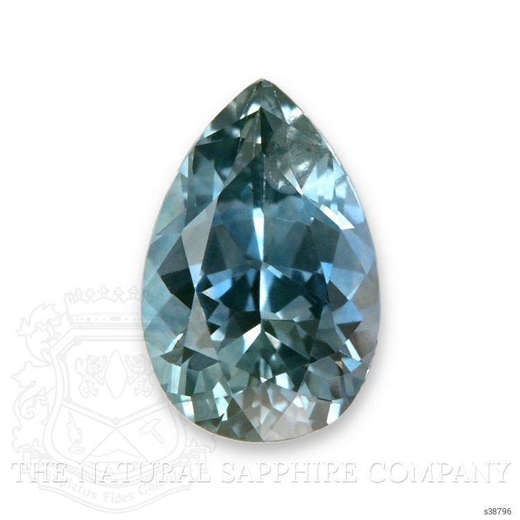 0.35 Ct. Greenish Blue Sapphire from Montana