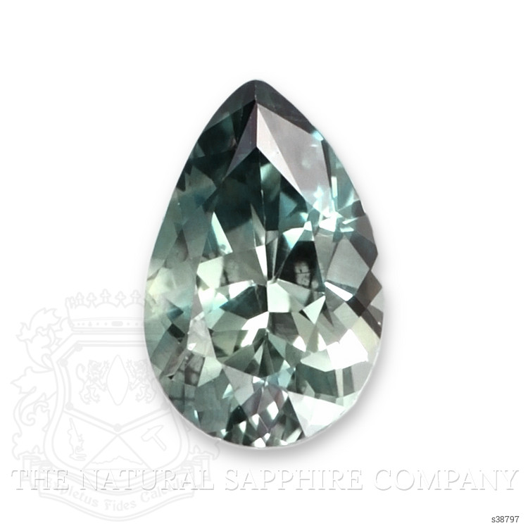 0.36 Ct. Bluish Green Sapphire from Montana