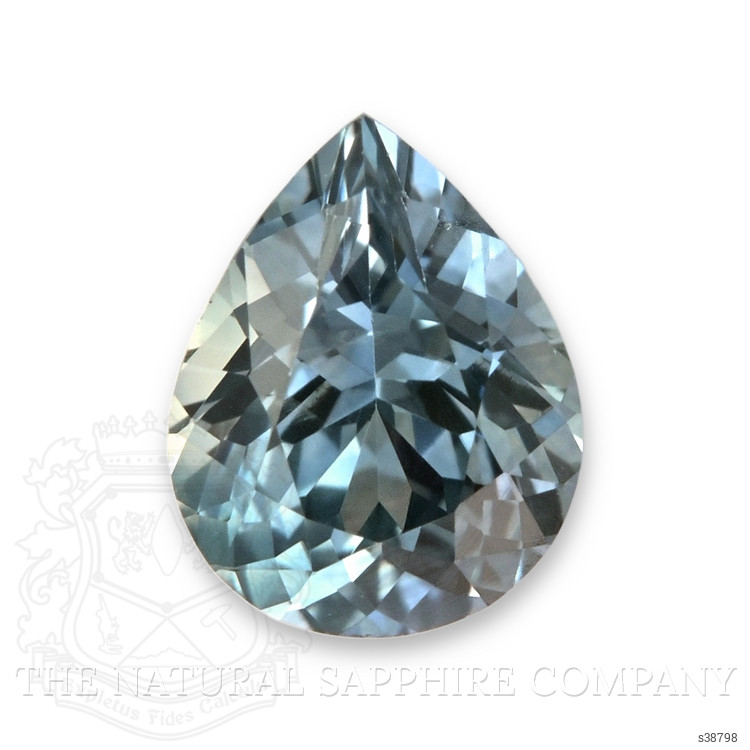 0.38 Ct. Greenish Blue Sapphire from Montana