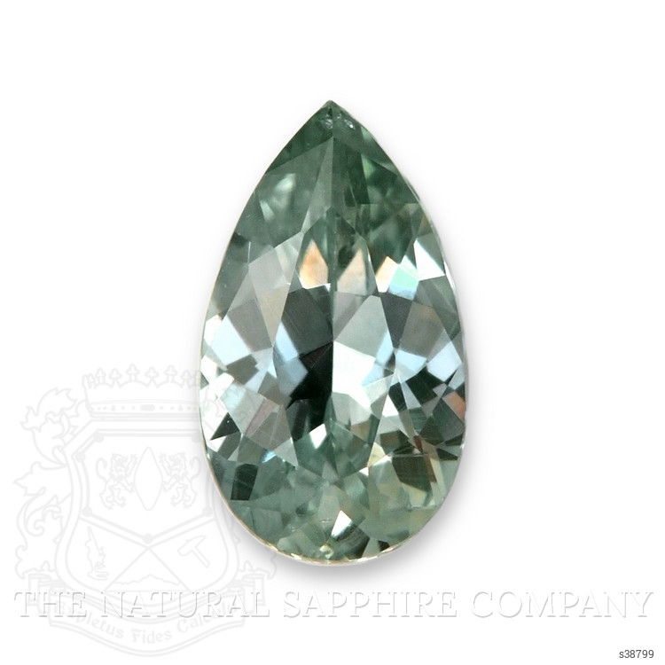 0.36 Ct. Green Sapphire from Montana