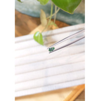 0.36 Ct. Green Sapphire from Montana Life Style