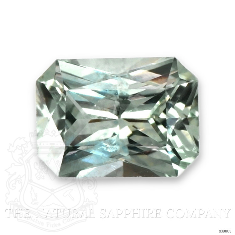 0.51 Ct. Bluish Green Sapphire from Ceylon (Sri Lanka)