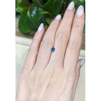 0.51 Ct. Greenish Blue Sapphire from Montana Life Style
