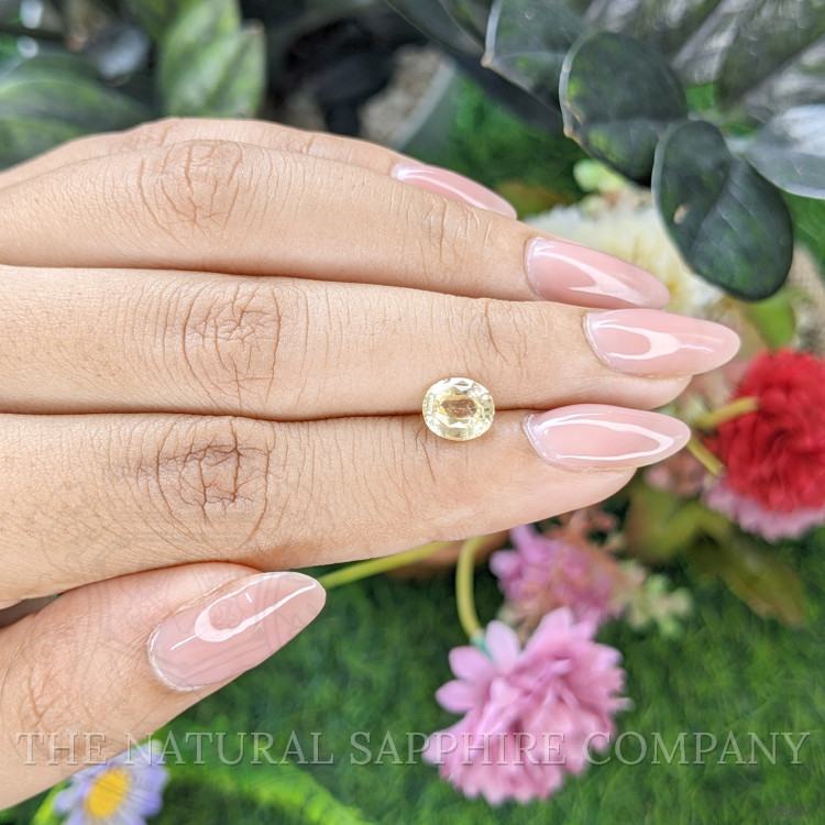 1.72 Ct. Yellow Sapphire from Ceylon (Sri Lanka)