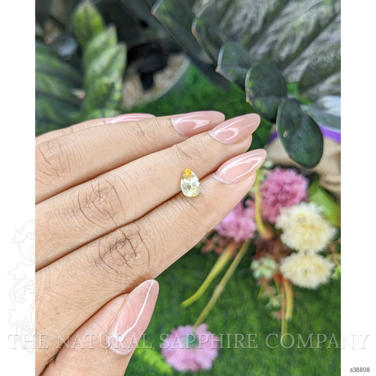 1.16 Ct. Yellow Sapphire from Ceylon (Sri Lanka)