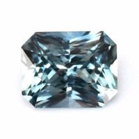 0.51 Ct. Greyish Blue Sapphire from Ceylon (Sri Lanka) Video