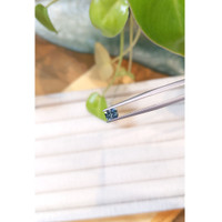 0.51 Ct. Greyish Blue Sapphire from Ceylon (Sri Lanka) Life Style