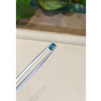 0.52 Ct. Bluish Green Sapphire from Montana Life Style