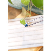 0.52 Ct. Greyish Blue Sapphire from Montana Life Style