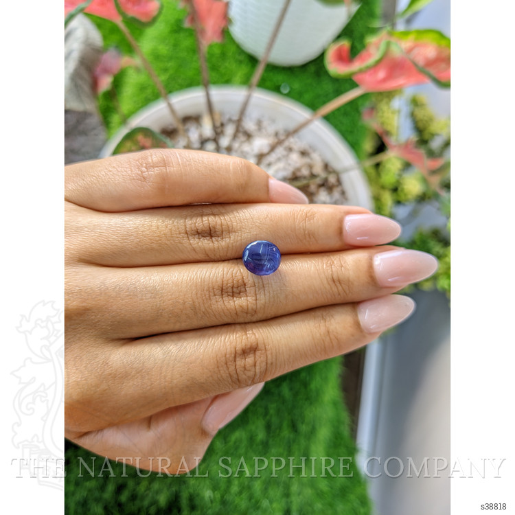 7.13 Ct. Blue Star Sapphire from Ceylon (Sri Lanka)
