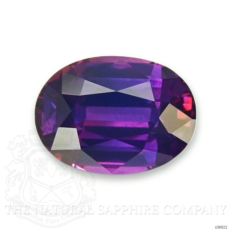 1.35 Ct. Pinkish Purple Sapphire from Tanzania