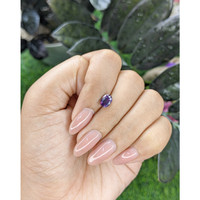 1.35 Ct. Pinkish Purple Sapphire from Tanzania Life Style