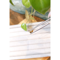 0.62 Ct. Orangish Yellow Sapphire from Montana Life Style