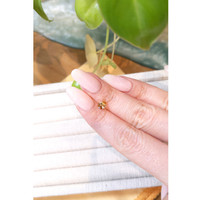 0.62 Ct. Orangish Yellow Sapphire from Montana Life Style