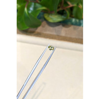 0.64 Ct. Greenish Yellow Sapphire from Montana Life Style