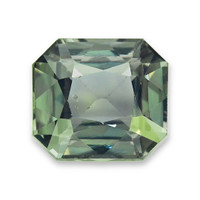 1.26 Ct. Bluish Green Sapphire from Madagascar Video