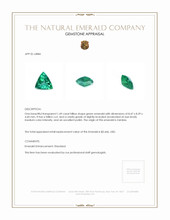 1.49 Ct. Emerald from Zambia Appraisal