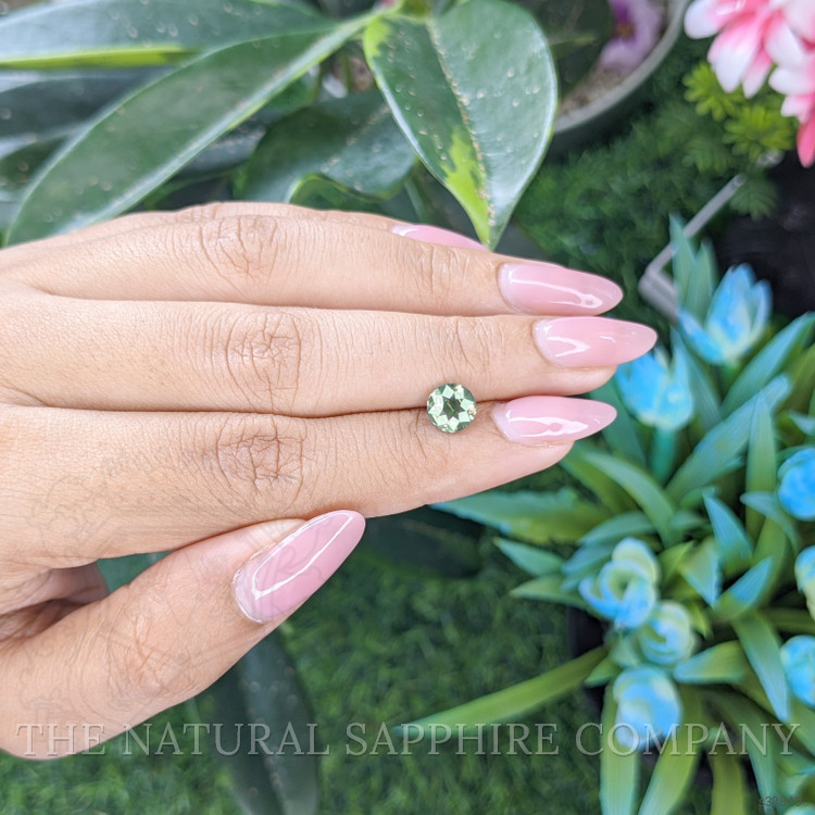 1.55 Ct. Green Sapphire from Madagascar