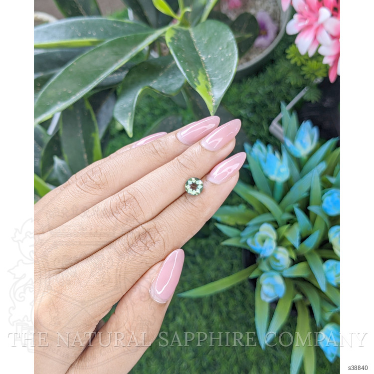 1.55 Ct. Green Sapphire from Madagascar