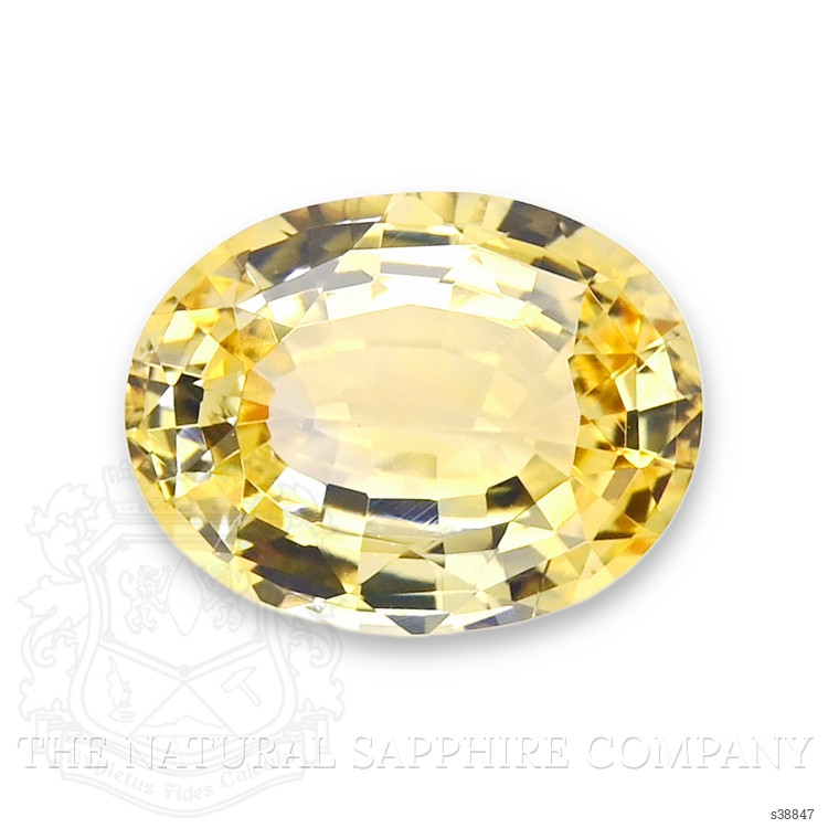 1.66 Ct. Yellow Sapphire from Ceylon (Sri Lanka)