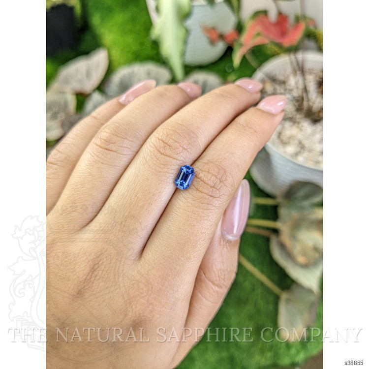 1.30 Ct. Blue Sapphire from Ceylon (Sri Lanka)