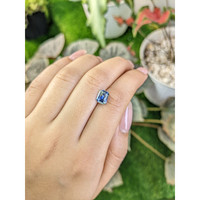 1.90 Ct. Bi Color Sapphire from Ceylon (Sri Lanka) Life Style