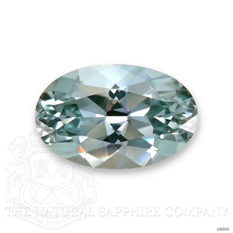 0.40 Ct. Bluish Green Sapphire from Montana