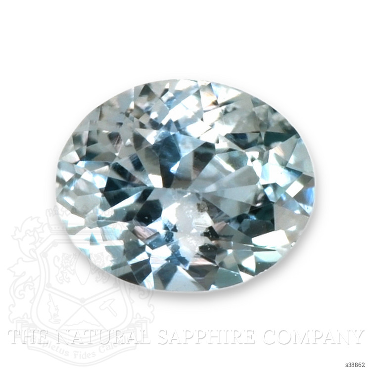 0.40 Ct. Greyish Blue Sapphire from Montana