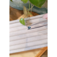 0.40 Ct. Greyish Blue Sapphire from Montana Life Style