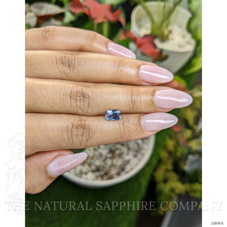 1.15 Ct. Blue Sapphire from Ceylon (Sri Lanka)