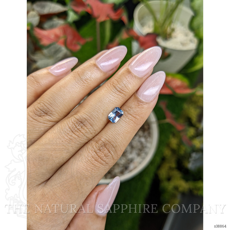 1.15 Ct. Blue Sapphire from Ceylon (Sri Lanka)