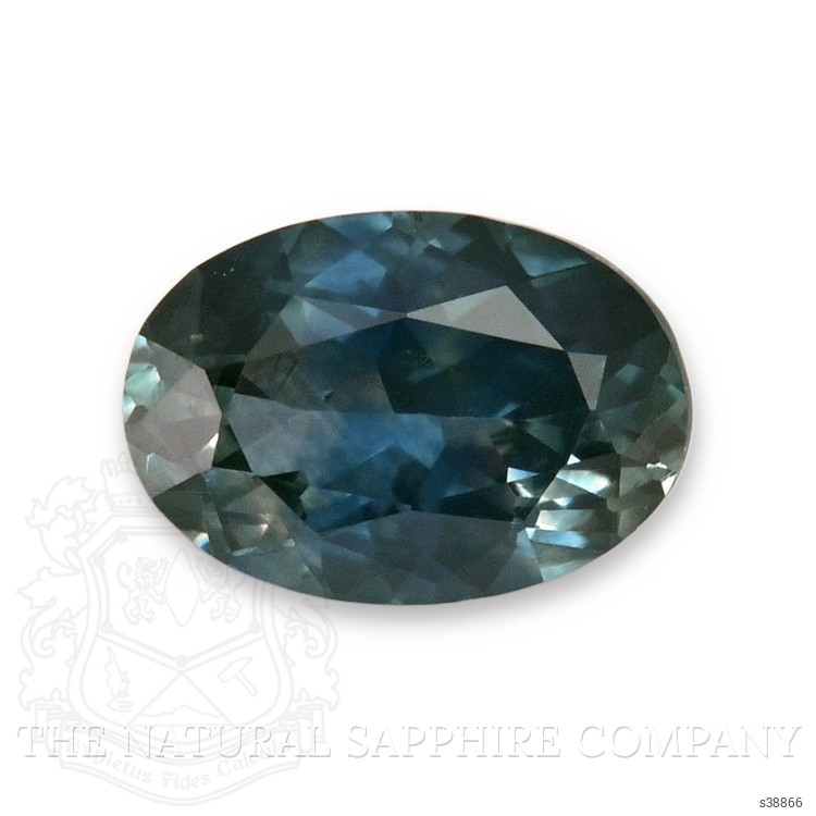 0.40 Ct. Bluish Green Sapphire from Montana