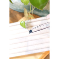 0.40 Ct. Bluish Green Sapphire from Montana Life Style